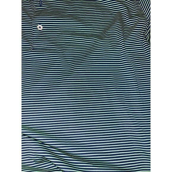 DONALD ROSS‎ Navy/Green Poly S/S Polo Size XL  *KW PLASTICS*** - Picture 2 of 6